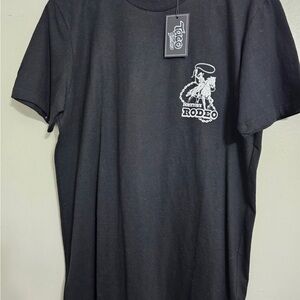 Taco Tuesday “Downtown Rodeo “Graphic Black T-Shirt